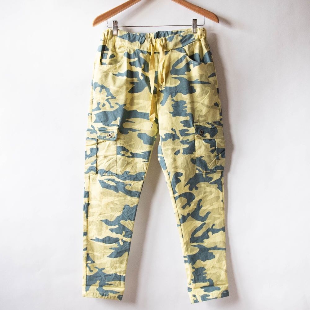 Nt By Amati Camo Cargo Pants | Made In Italy